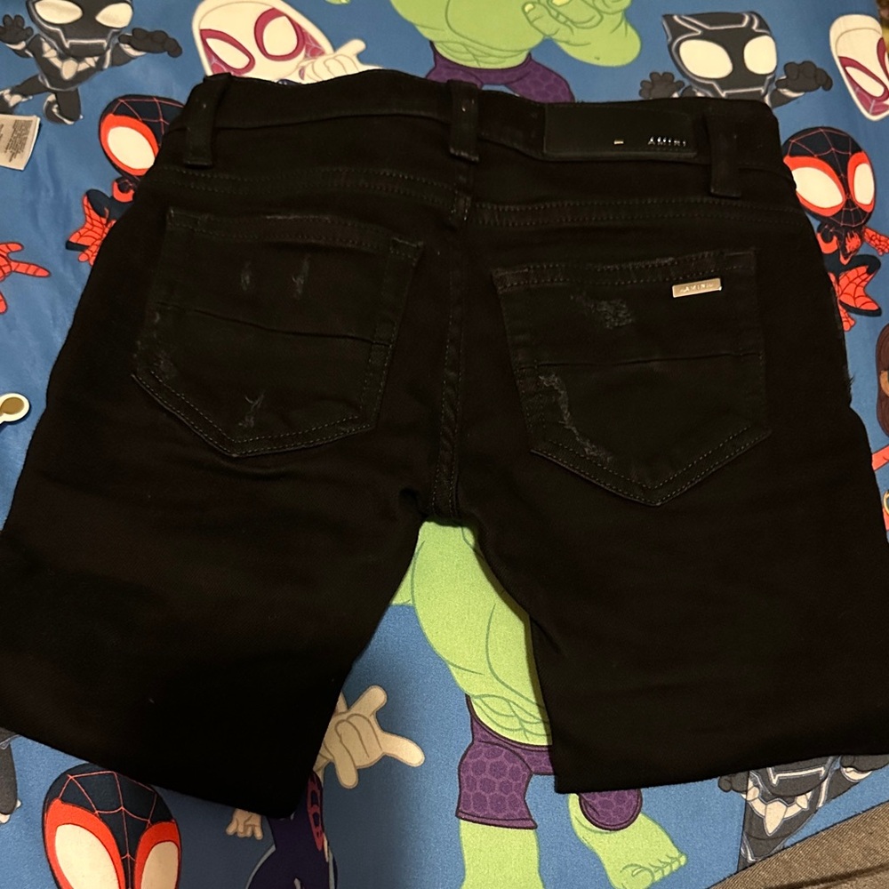 Black Denim Amiri MX1 Kids Jean
